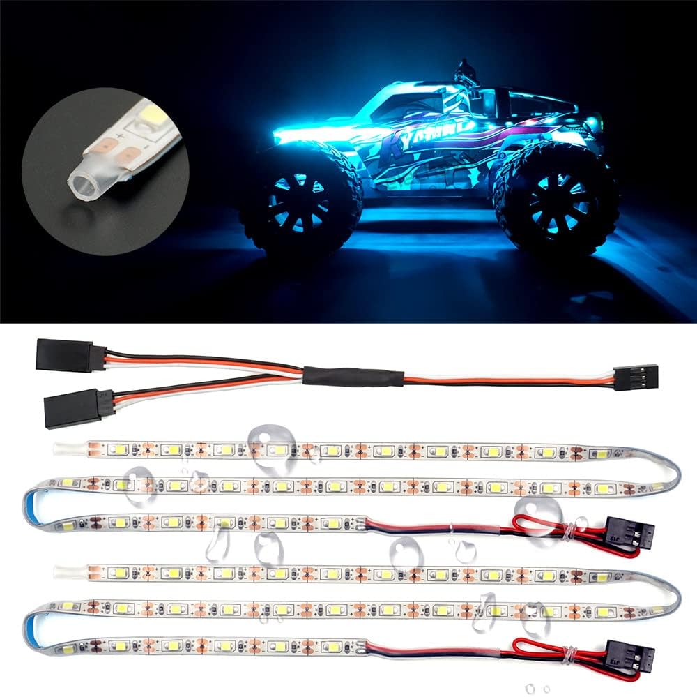 Waterproof LED Light Strips for RC Cars