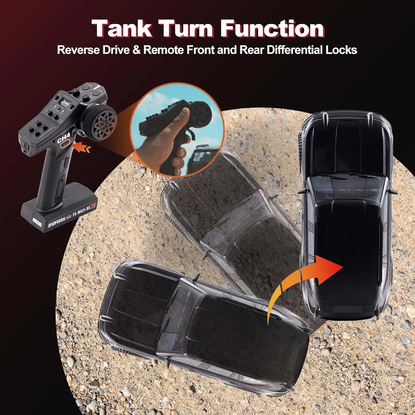 FMS 1/10 Canyon RC Crawler