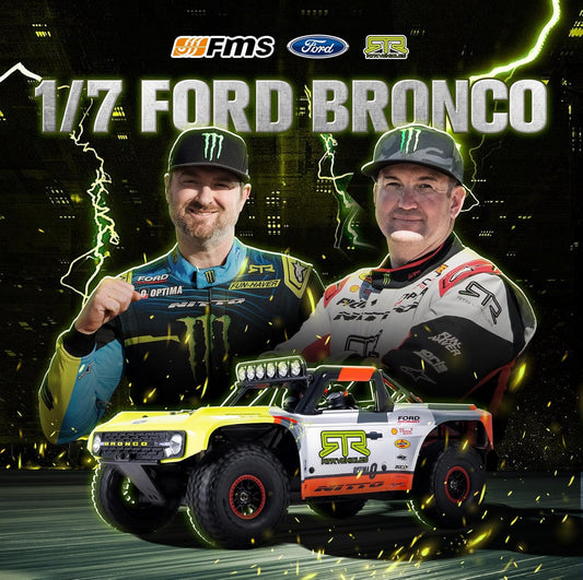 FMS 1/7 Ford Bronco RTR EB Fast RC Truck