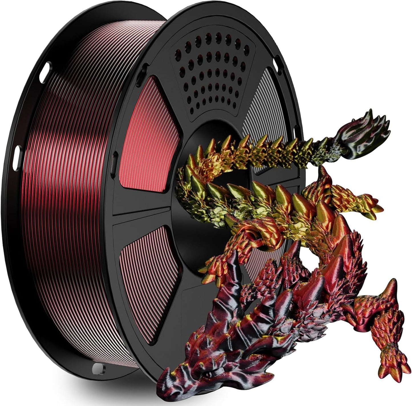 GIANTARM Silk Metallic Silver PLA 3D Printer Filament