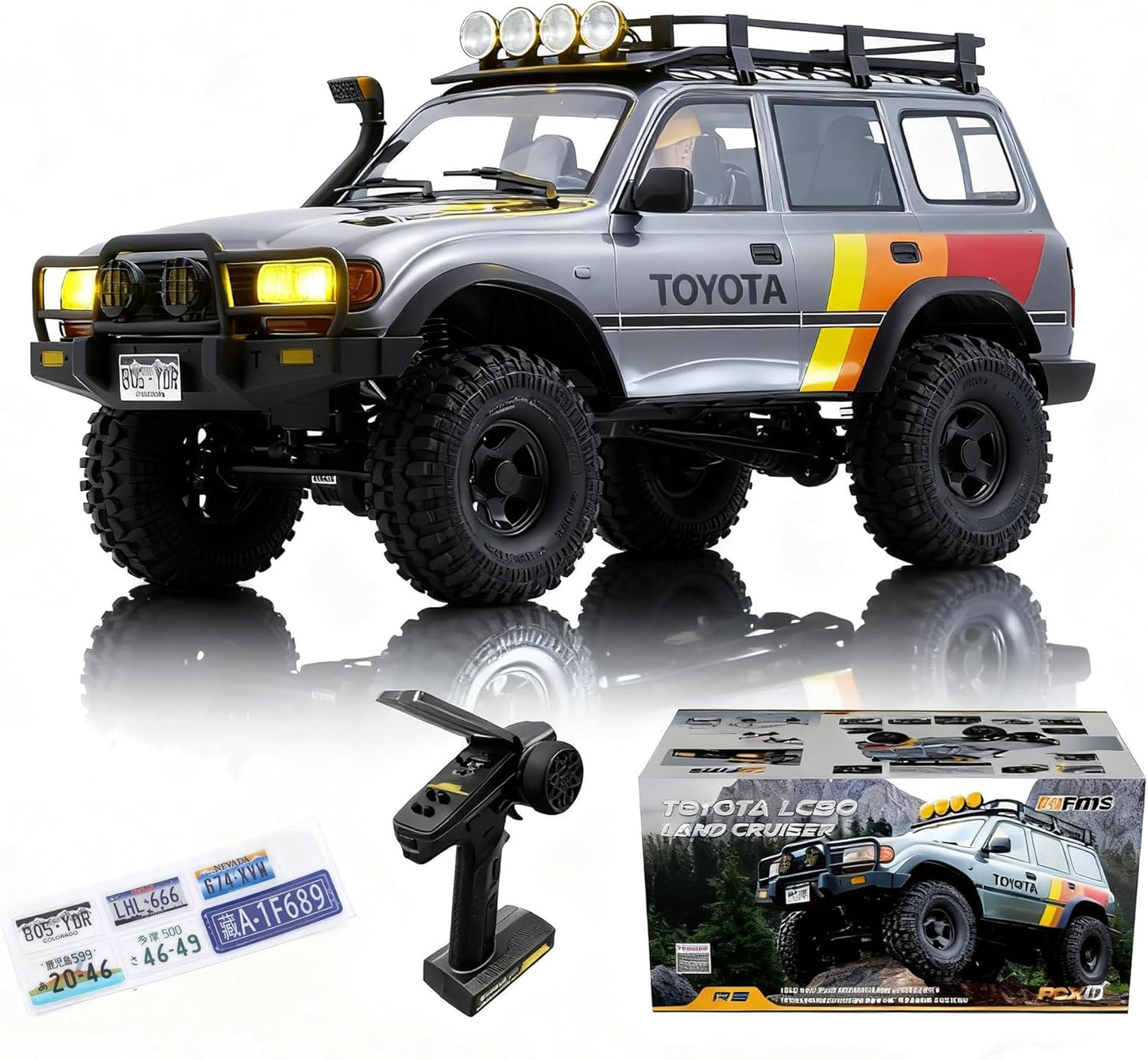 BEEZRC FMS 1/10 RC Crawler FCX10