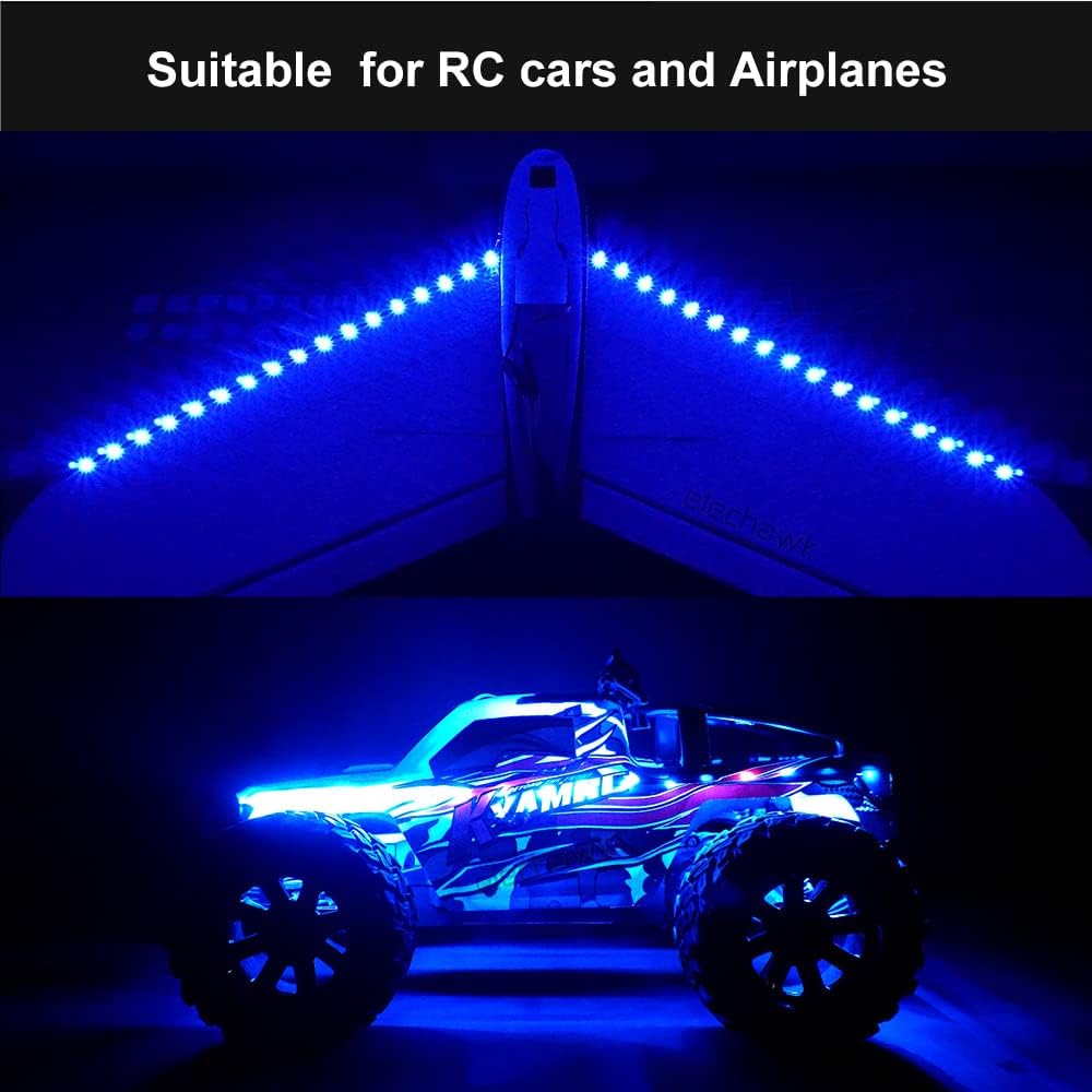 Waterproof LED Light Strips for RC Cars