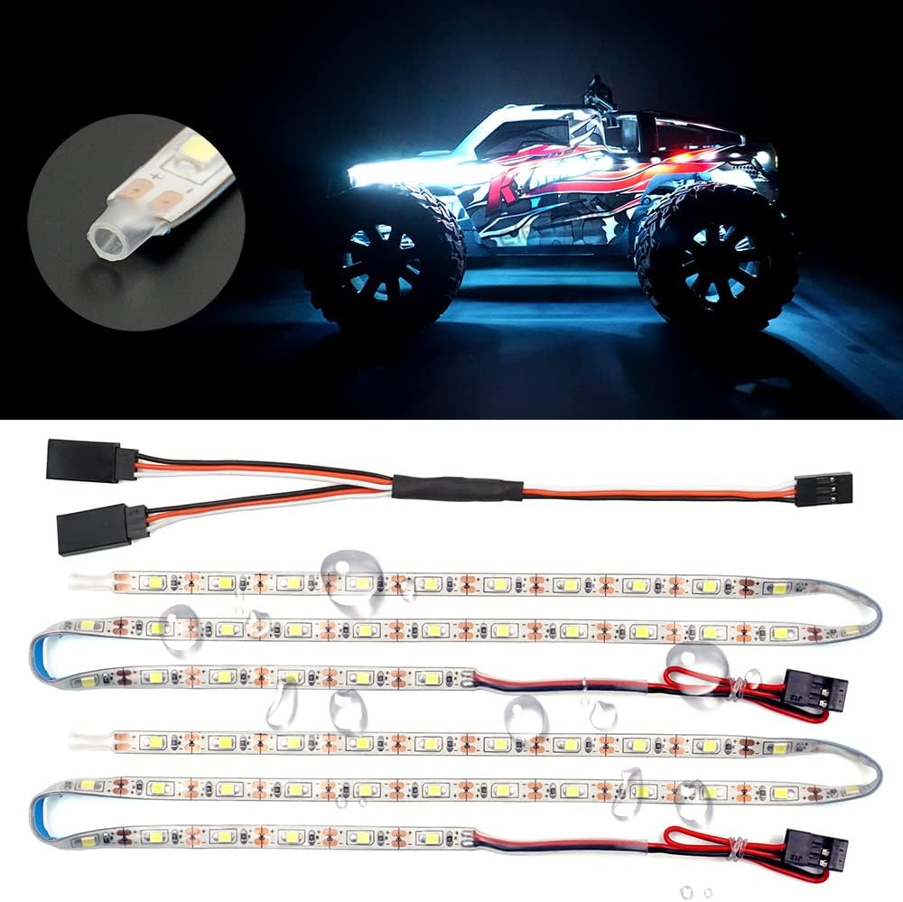 Waterproof LED Light Strips for RC Cars