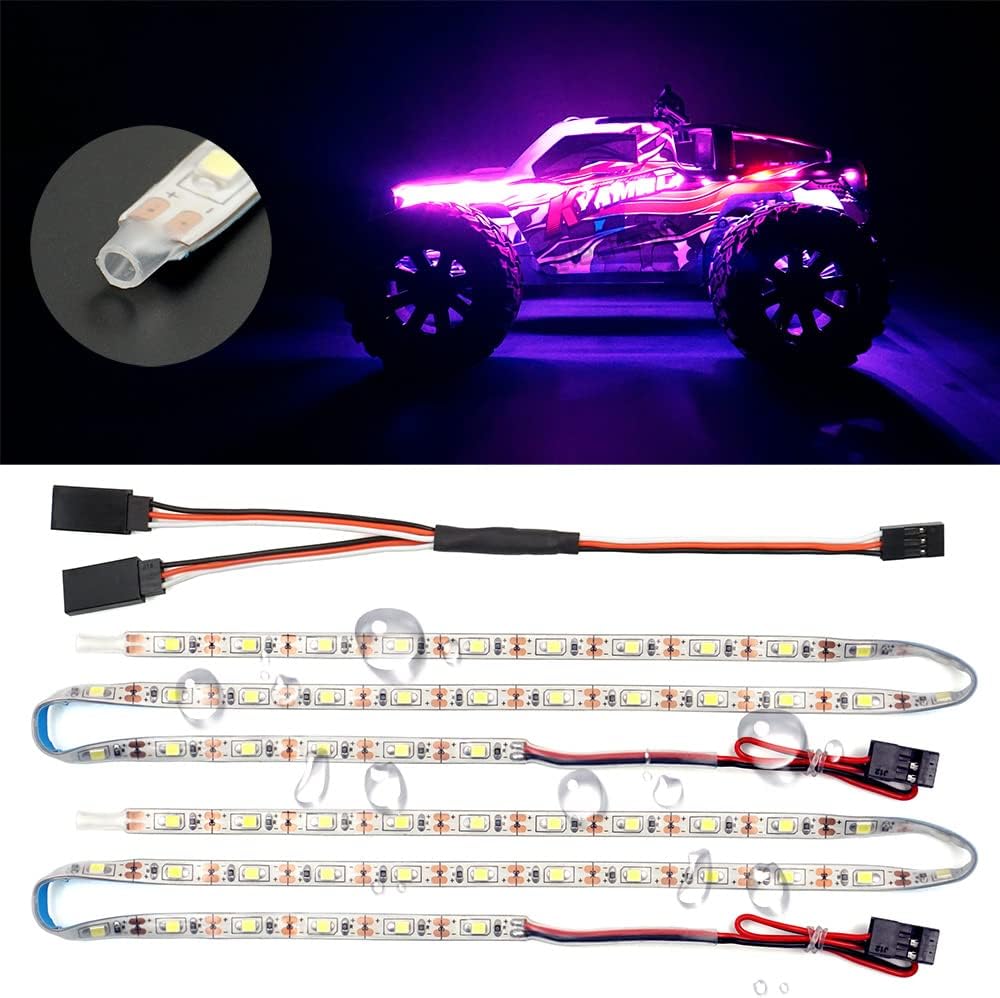 Waterproof LED Light Strips for RC Cars