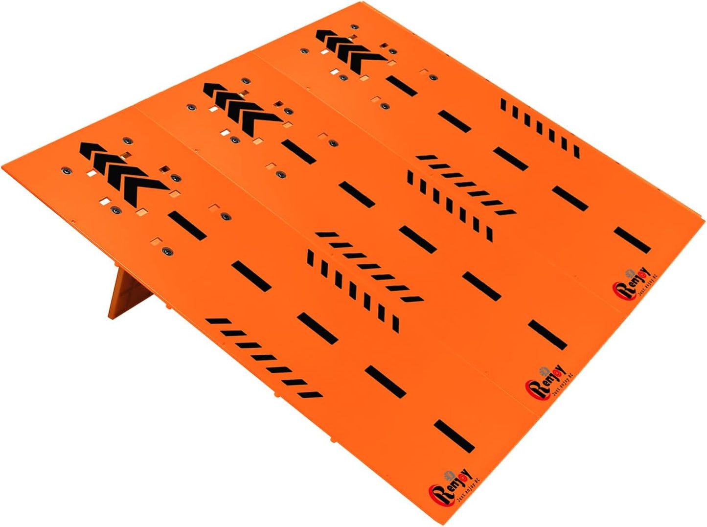 RC Car Jump Ramp Takeoff Board RC Ramp for Jumping Stunt Playset for 1/12 1/14 1/16 1/18 1/24 Remote Control Car Accessories(Orange)