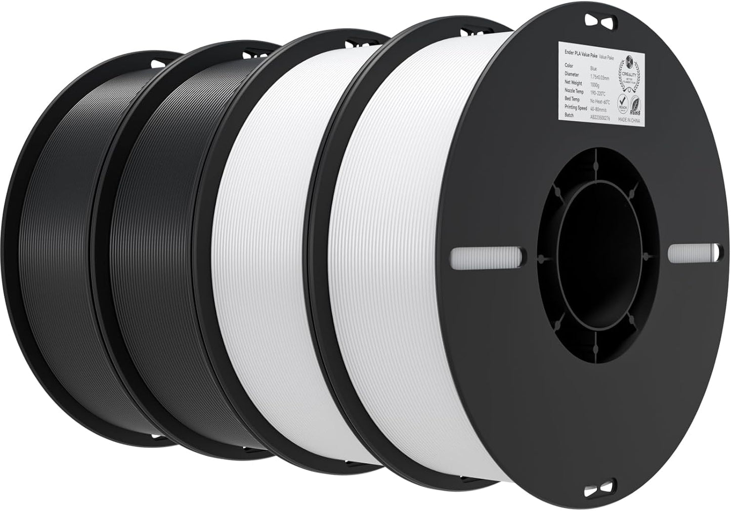 PLA Filament Bundle for 3D Printing