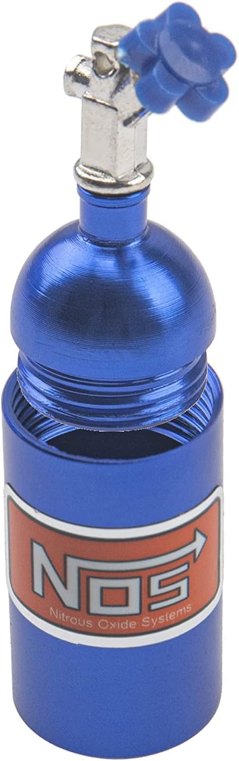 2Pack Metal Simulation Nitrogen Bottle Decoration Part Accessory