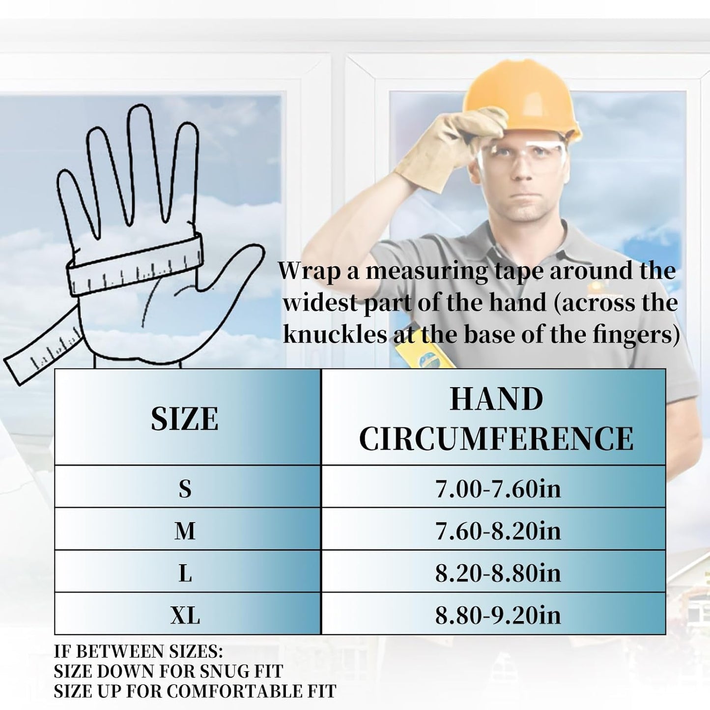 UltraLight Safety Work Gloves