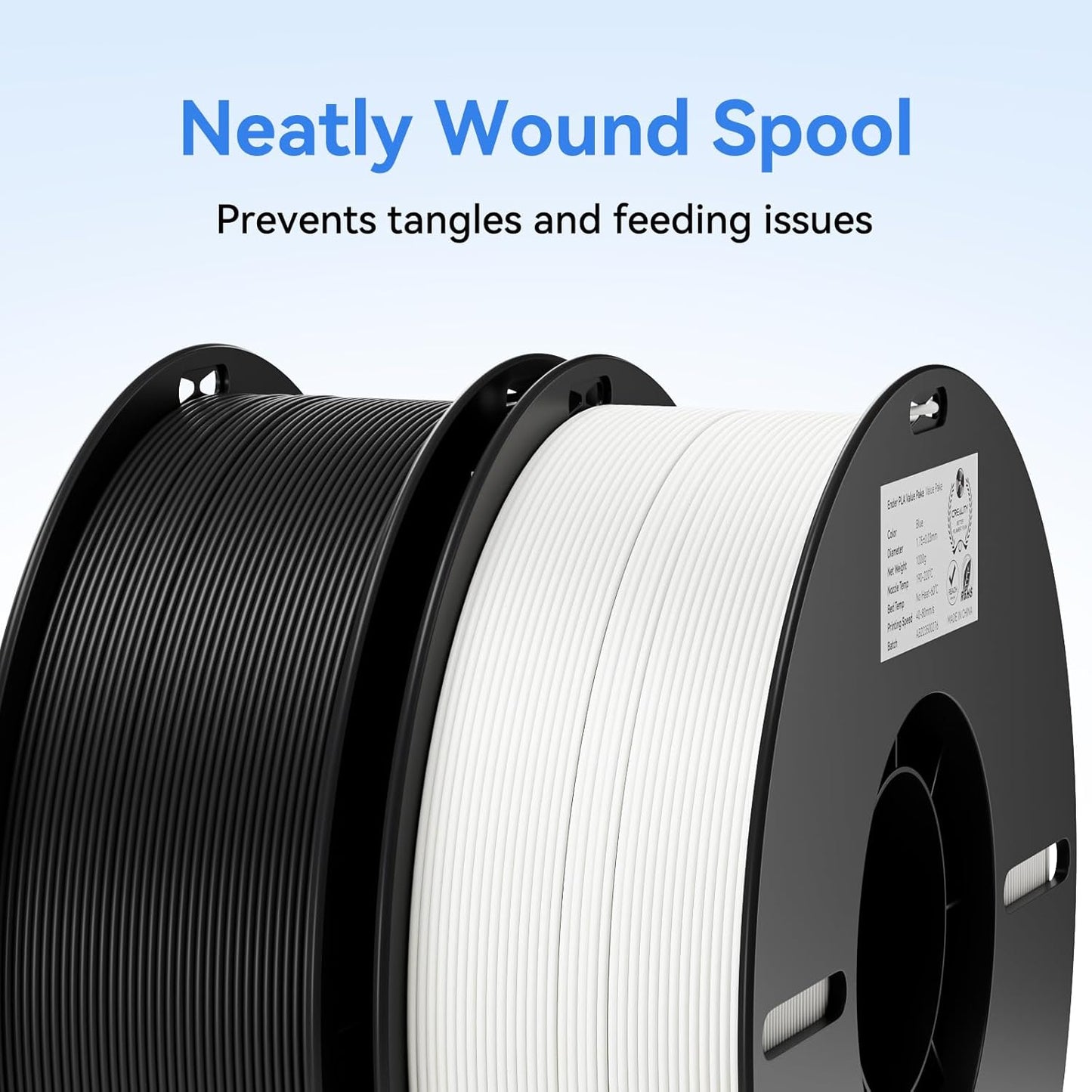 PLA Filament Bundle for 3D Printing