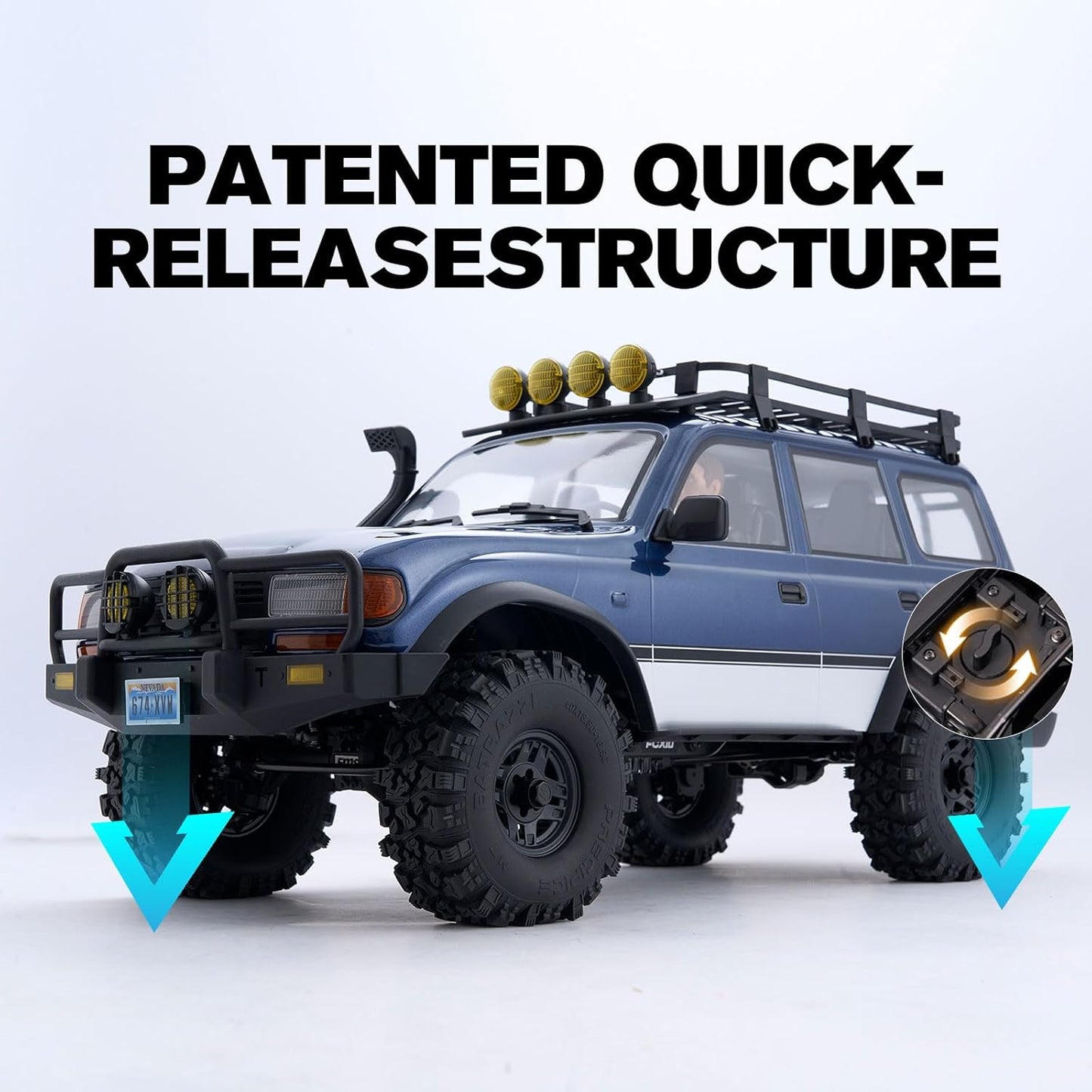 BEEZRC FMS 1/10 RC Crawler FCX10