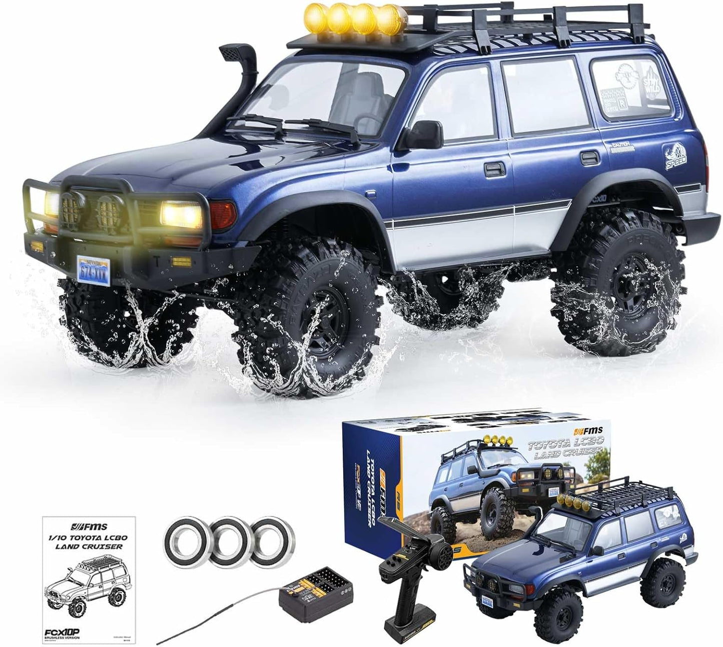 BEEZRC FMS 1/10 RC Crawler FCX10