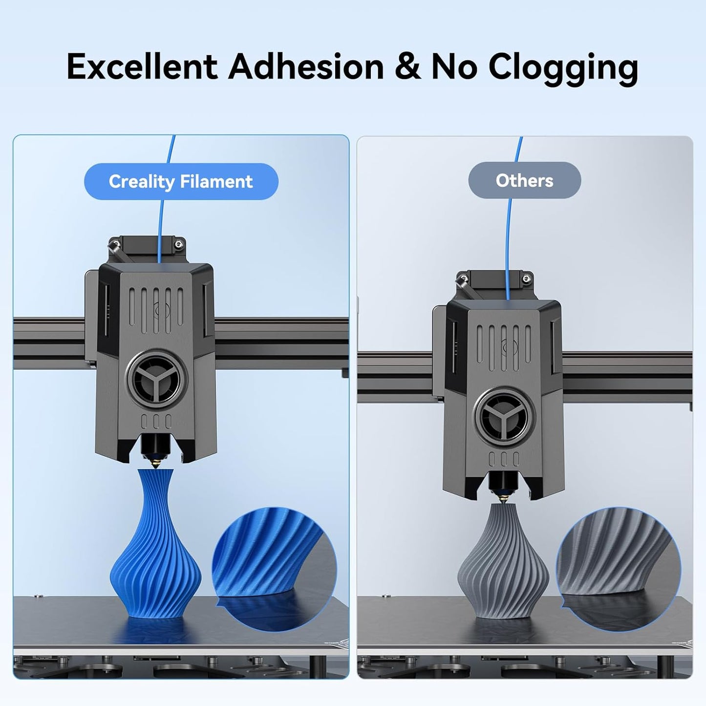 PLA Filament Bundle for 3D Printing