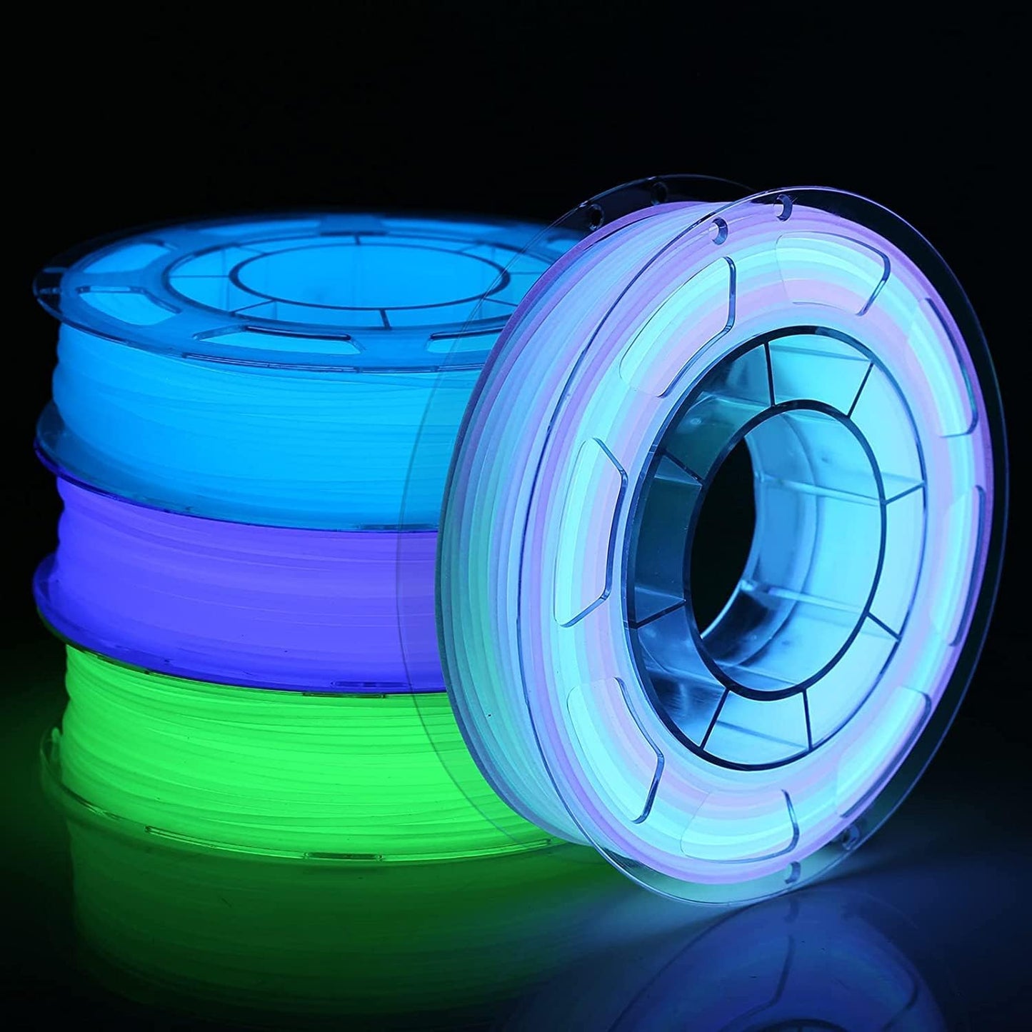 AMOLEN Silk PLA 3D Printer Filament Bundle