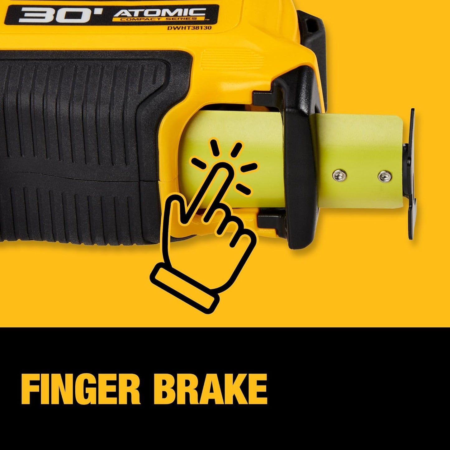 DEWALT Atomic Compact Series 30 ft. Tape Measure