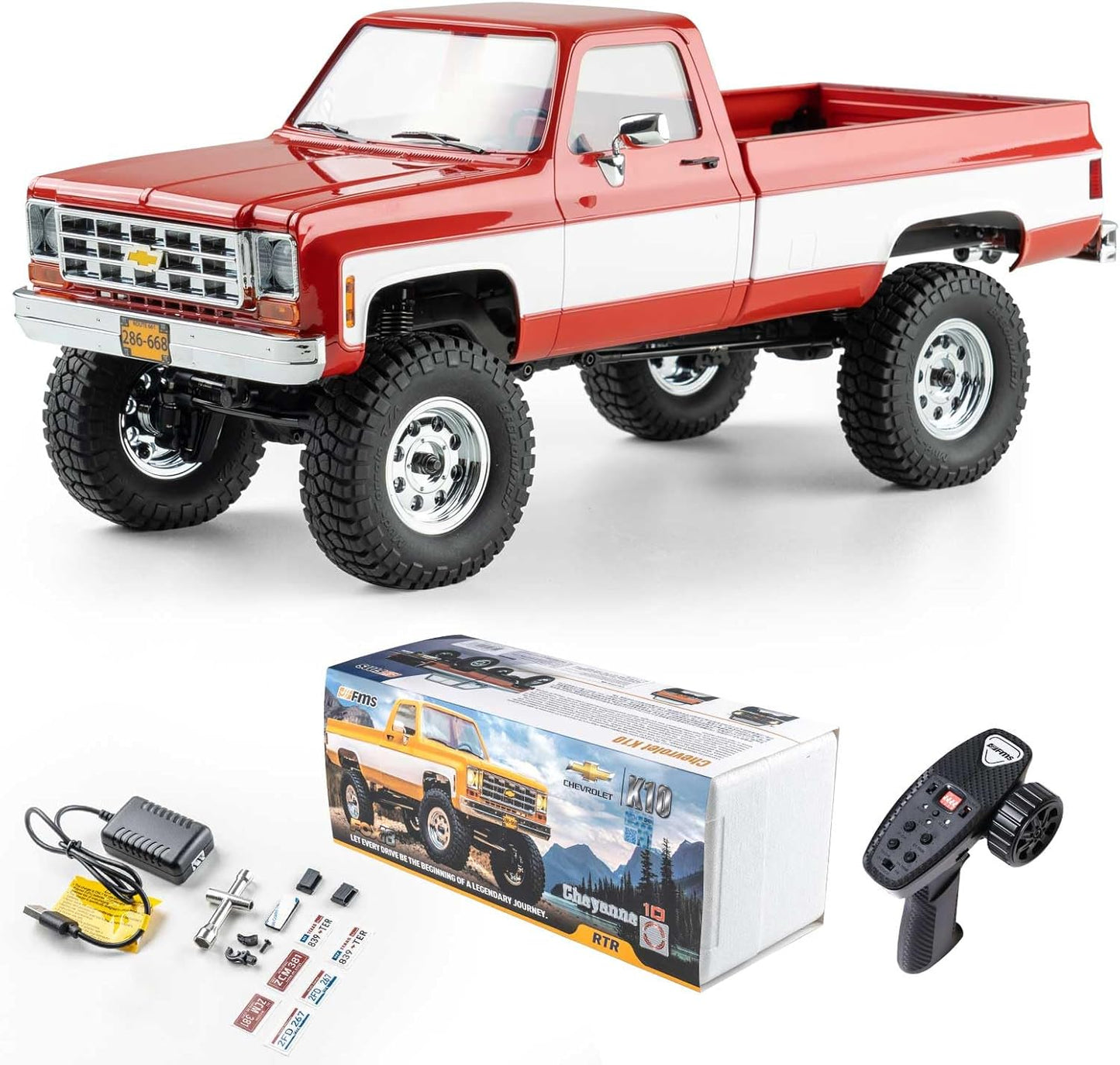 FCX18 FMS 1/18 Chevrolet K10 RC Truck