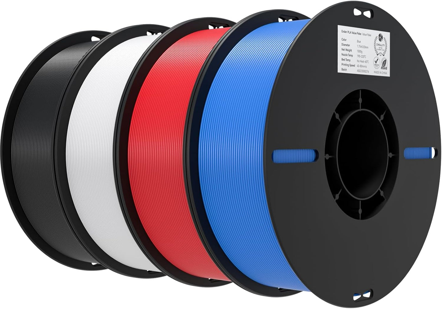 PLA Filament Bundle for 3D Printing