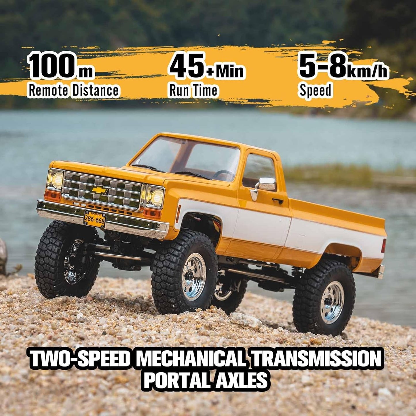 FCX18 FMS 1/18 Chevrolet K10 RC Truck