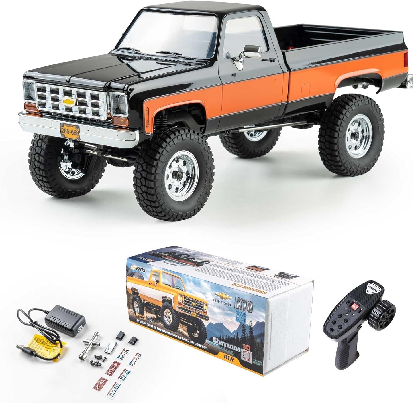 FCX18 FMS 1/18 Chevrolet K10 RC Truck