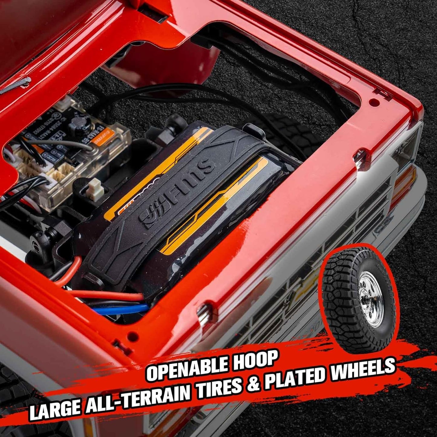 FCX18 FMS 1/18 Chevrolet K10 RC Truck