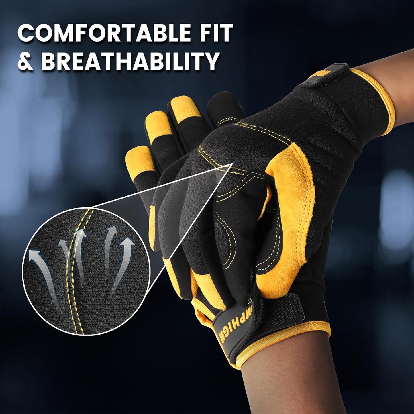 UltraLight Safety Work Gloves