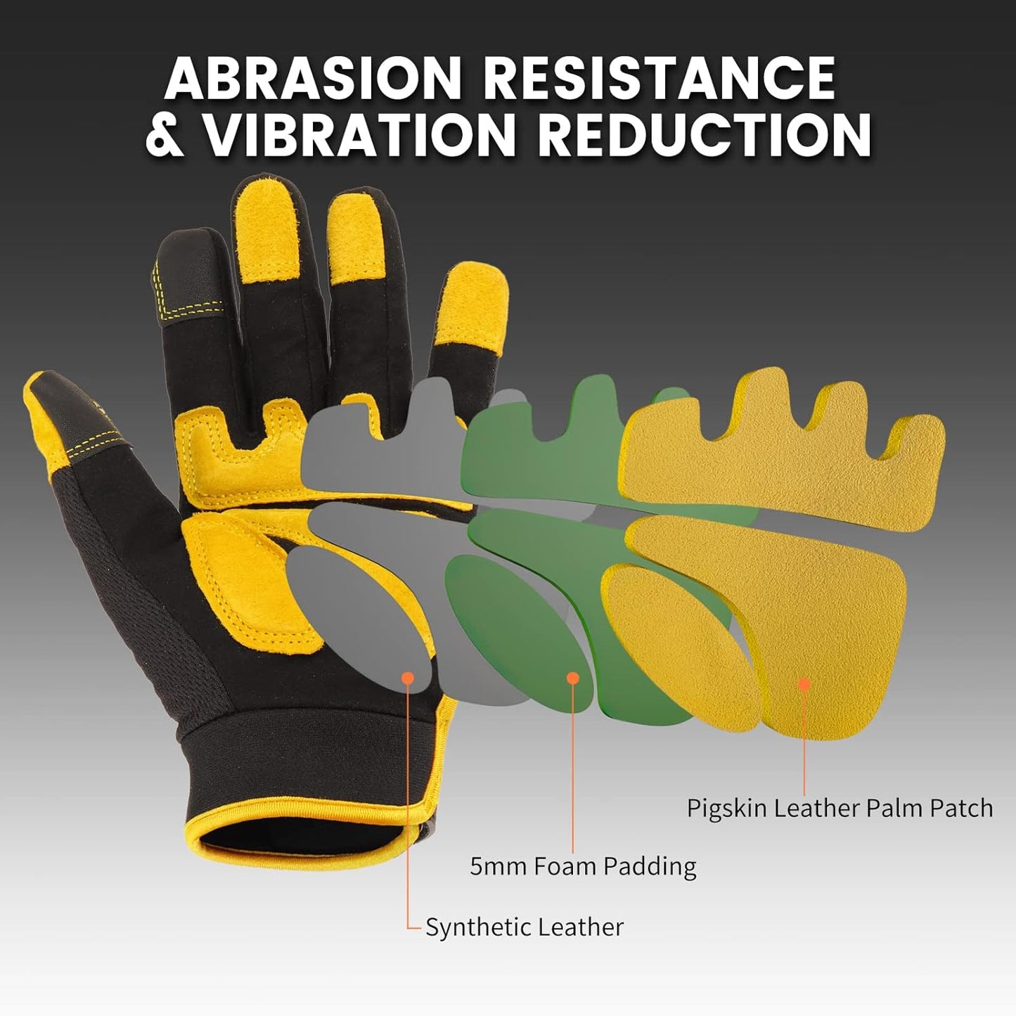 UltraLight Safety Work Gloves