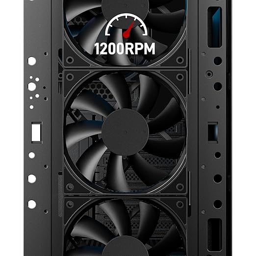 Black Computer Case Fans