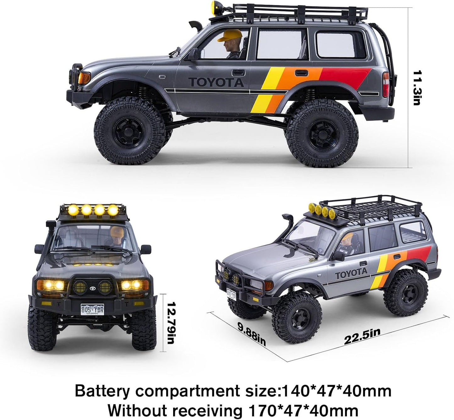 FMS 1/10 LC80 RC Crawler