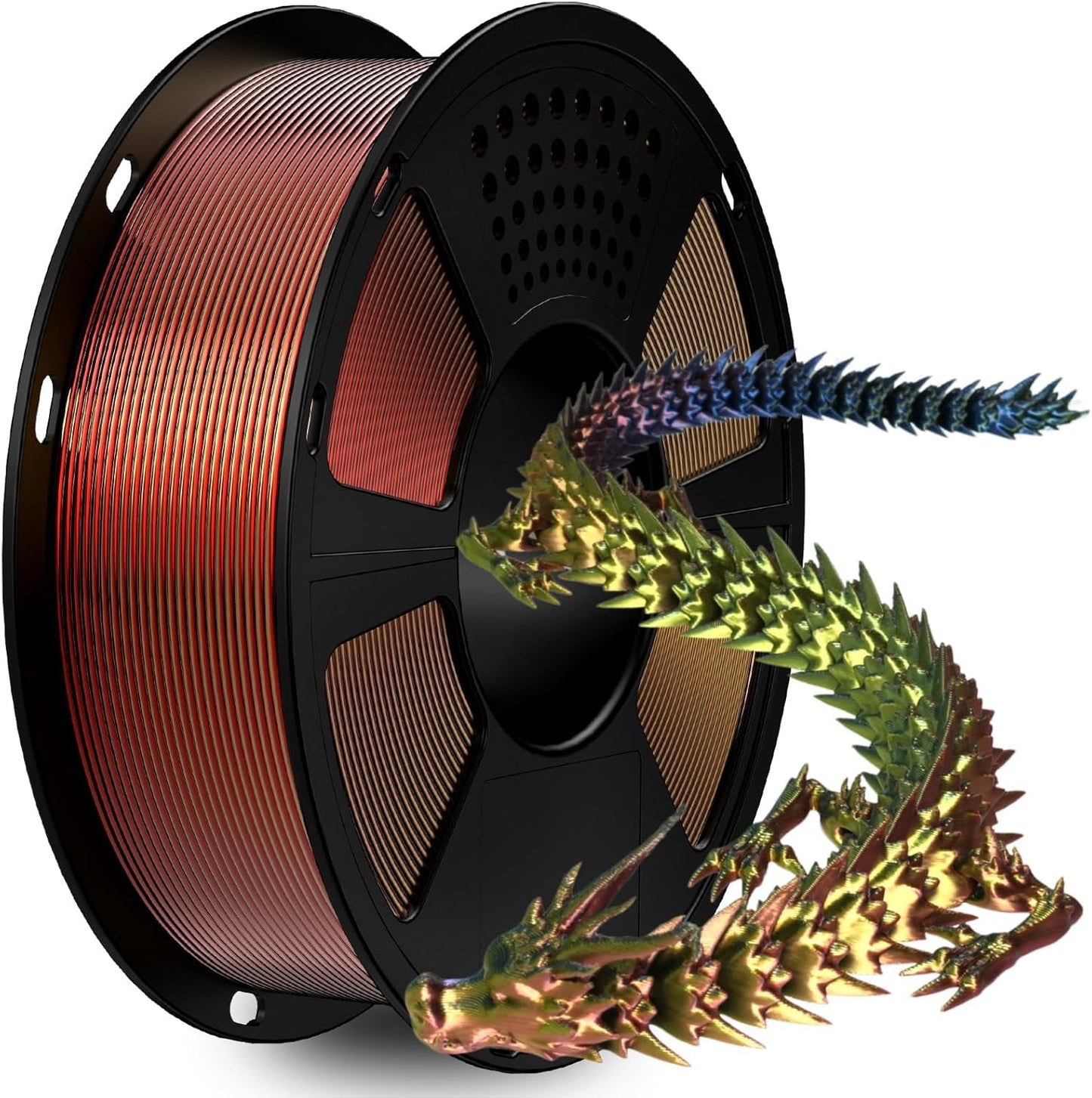 GIANTARM Silk Metallic Silver PLA 3D Printer Filament