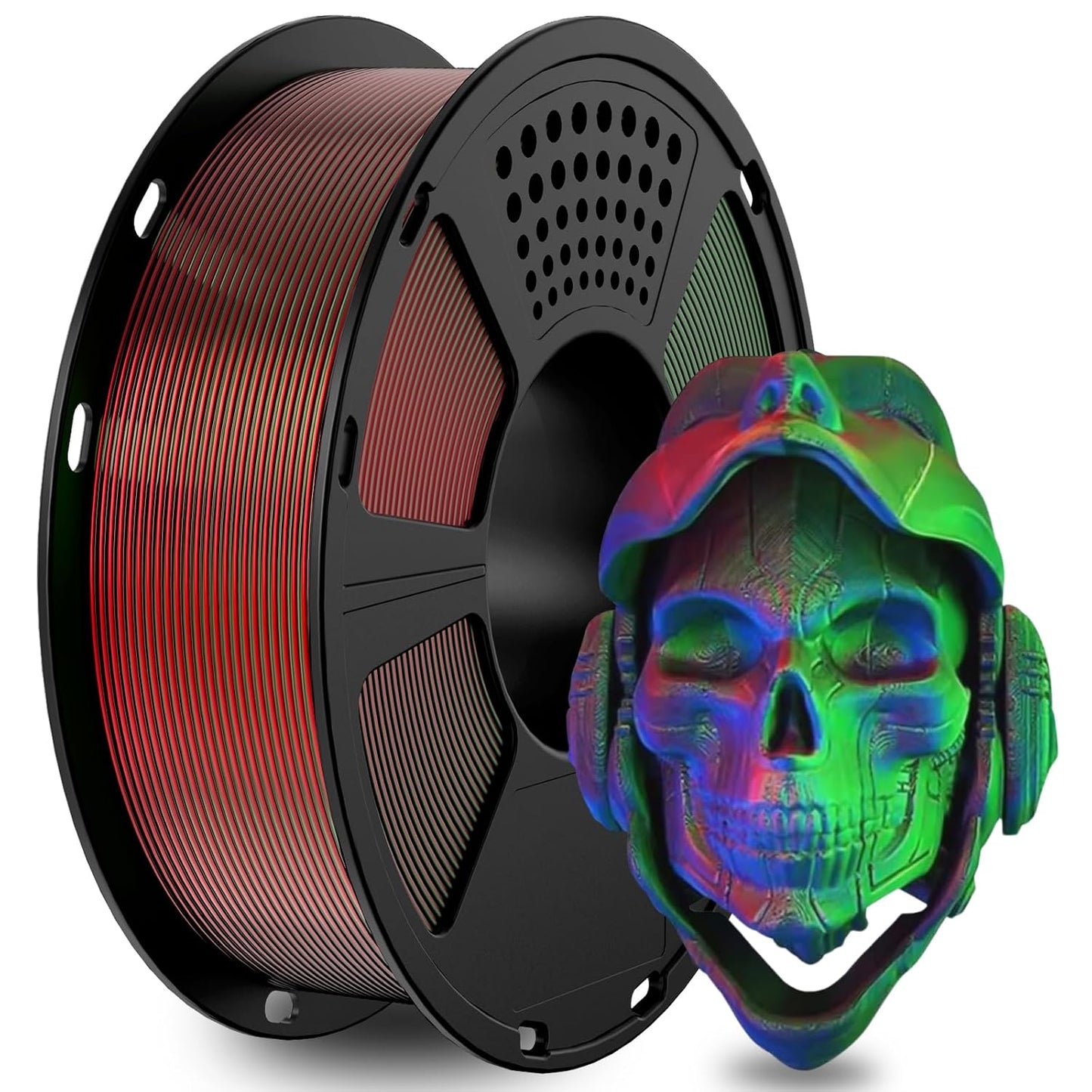 GIANTARM Silk Metallic Silver PLA 3D Printer Filament