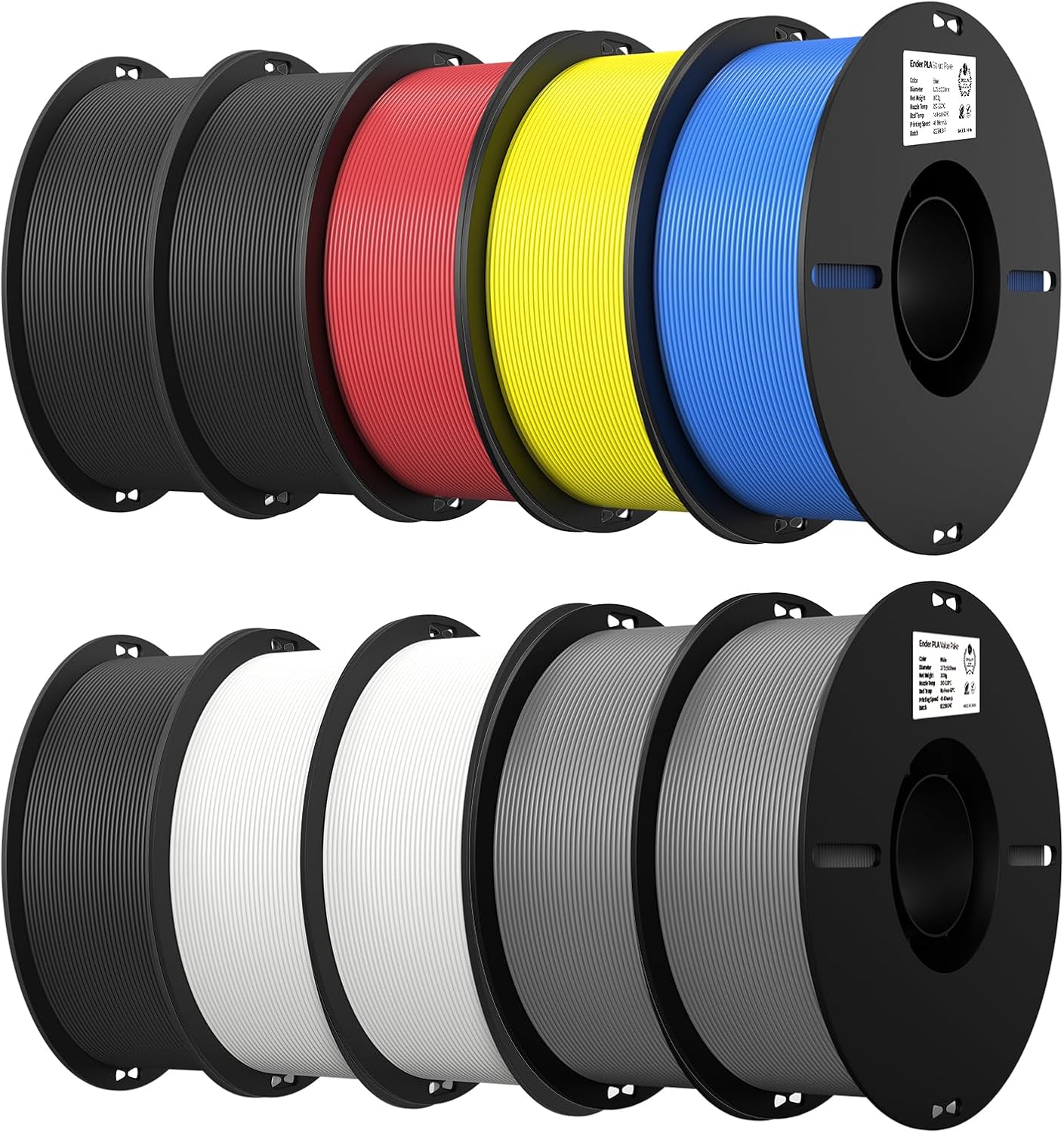 PLA Filament Bundle for 3D Printing