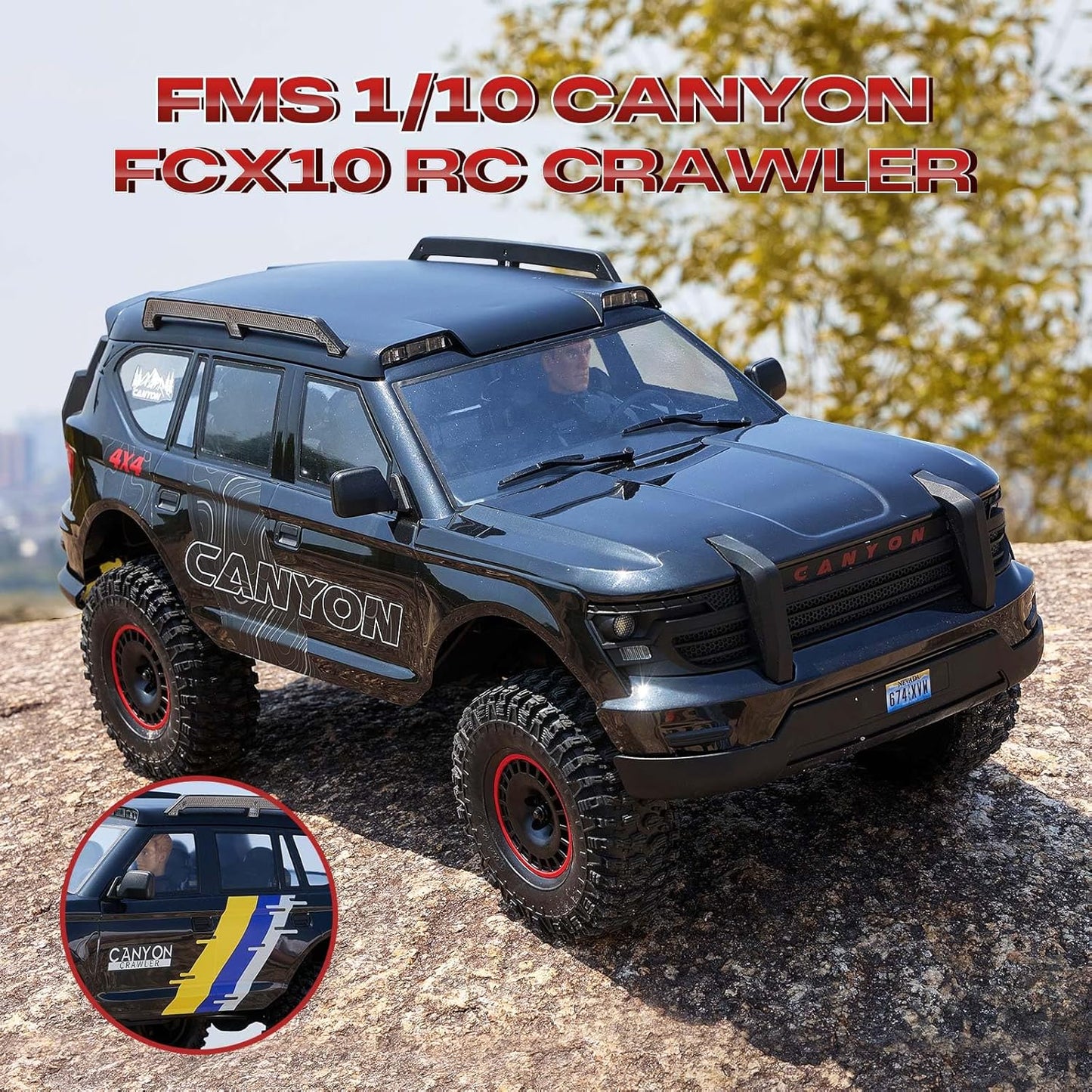 FMS 1/10 Canyon RC Crawler