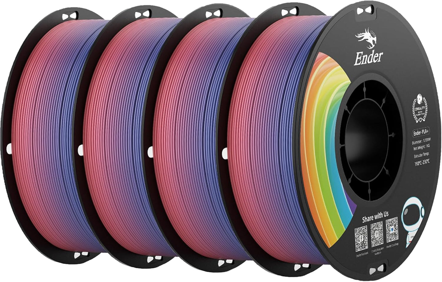PLA Filament Bundle for 3D Printing