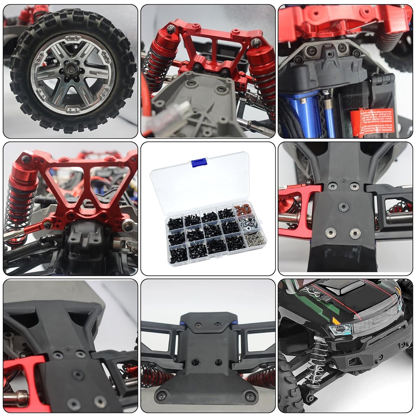 520pcs Universal RC Screw Kit